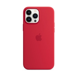 MagSafe-rögzítésű iPhone 13 Pro Max-szilikontok – (PRODUCT)RED