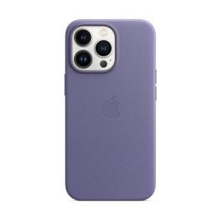 MagSafe-rögzítésű iPhone 13 Pro Max-bőrtok - akáclila
