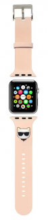 Choupette Apple Watch szíj 42/44/45/49 mm rózsaszín színben 