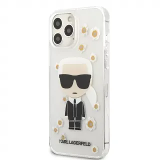 Karl Lagerfeld tok iPhone 13 Pro készülékre átlátszó virágos