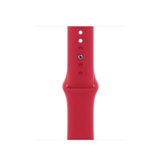 Apple Watch gyári 42/44/45 mm-es mély piros sportszíj