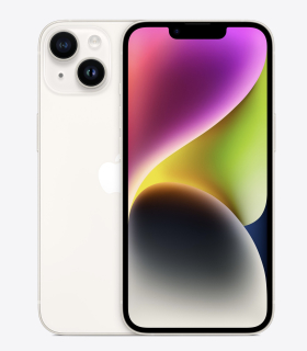 Apple iPhone 14 256 GB kártyafüggetlen mobilkészülék csillagfény színben