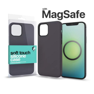 MagSafe rögzítésű Soft Touch Silicone Case Apple Iphone 13 készülékhez 