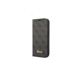 GUESS 4G METAL CAMERA OUTLINE APPLE IPHONE 14 PLUS FLIP TOK, FEKETE