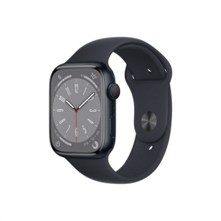Apple Watch Series 8 41mm éjfekete alumíniumtok, sportszíj