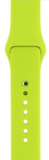 Apple Watch 42/44/45 mm zöld utángyártott szilikon szíj 