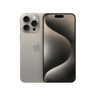 Apple iPhone 15 Pro Max 1TB kártyafüggetlen mobilkészülék natúr titán színben