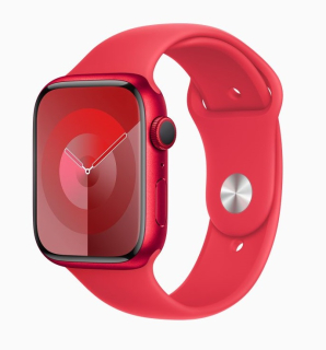 Apple Watch Series 9 45mm (PRODUCT)RED alumíniumtok, (PRODUCT)RED sportszíj