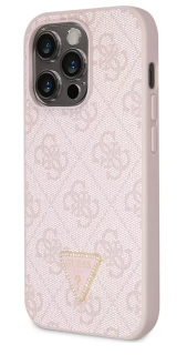 Guess 4G Mintás iPhone 15 Pro tok rózsaszínben