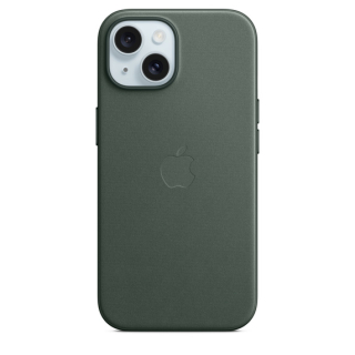 MagSafe-rögzítésű iPhone 15 Plus FineWoven-szövettok – örökzöld