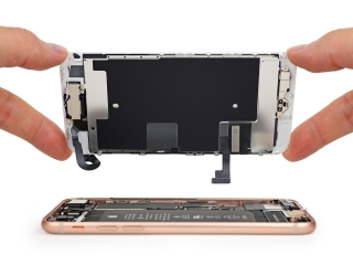 iPhone 8 PLUS kijelző csere 12 hónap garancia