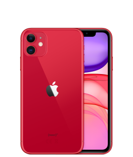 Apple iPhone 11 64GB kártyafüggetlen mobilkészülék piros színben