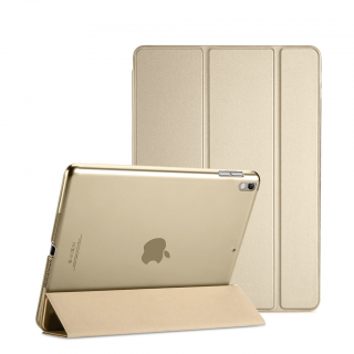 Kitámaszthatós flip tok Apple iPad 10,2" 7/8/9 generációs , arany színben