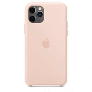 iPhone 11 Pro gyári szilikon tok rózsakvarc színben
