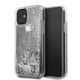 Guess Liquid kristály tok ezüst színben iPhone 11 készülékre