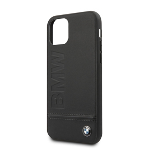 BMW tok Apple Iphone 11 Pro készülékhez fekete színben BMW felirattal