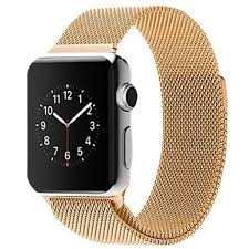 Apple Watch 38 / 40 / 41 mm arany milánói szíj