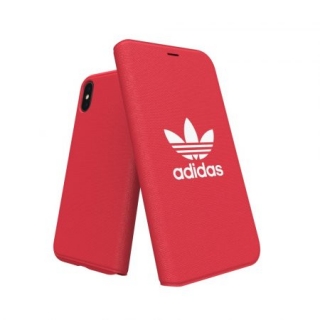 Adidas flip tok iPhone X/Xs készülékre, piros színben