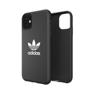 Adidas tok iPhone 11 készülékre fekete színben fehér Adidas logóval
