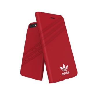 Adidas flip tok iPhone 6 / 6s / 7 / 8 / SE (2020) készülékre piros színben