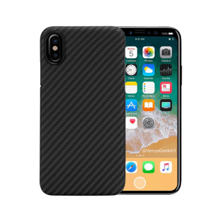 Pitaka tok Apple iPhone X / XS készülékre fekete-szürke színben