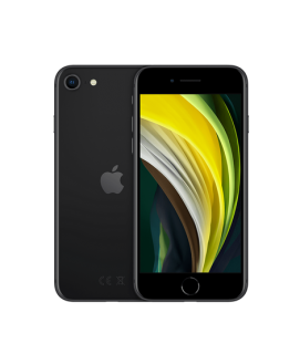 Apple iPhone SE 2.generáció 64GB kártyafüggetlen mobilkészülék fekete színben
