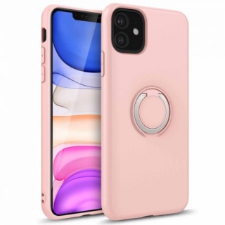  ZIZO REVOLVE Series iPhone 11 ütésálló tok, selfie gyűrűvel, rózsaszín