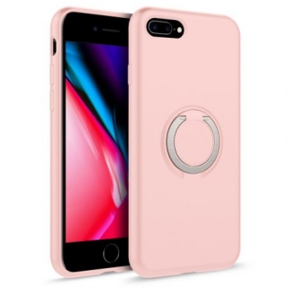 ZIZO REVOLVE iPhone 7 / 8 / SE (2020) ütésálló tok, selfie gyűrűvel, rüzsaszín