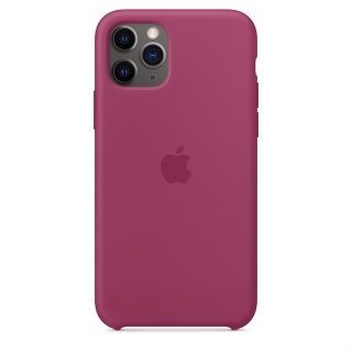 iPhone 11 Pro gyári szilikon tok gránátalma színben