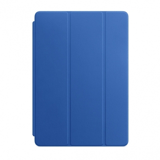 Bőr Smart Cover 7. generációs iPadhez és 3. generációs iPad Airhez –neonkék