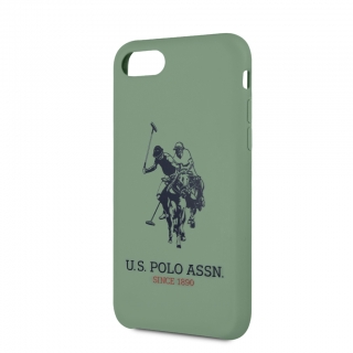 U.S. Polo tok Apple iPhone 7/8/SE (2020) készülékhez zöld