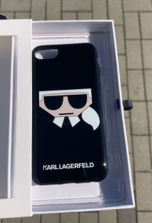 Karl Lagerfeld tok iPhone 7/8/SE(2020/2022) készülékre fekete színben