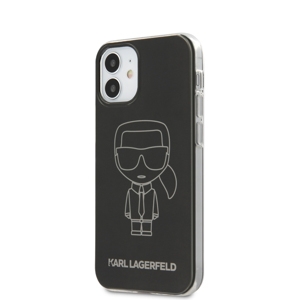  Karl Lagerfeld tok iPhone 12 mini készülékre fekete színben