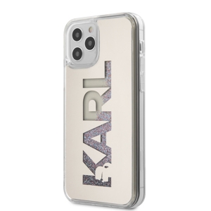 Karl Lagerfeld glitteres feliratok tok iPhone 12 Pro Max készülékre