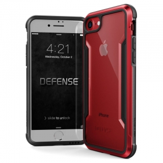 X-Doria Defense Shield védőtok Apple iPhone 7/8/SE (2020) készülékhez, Piros