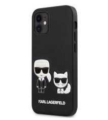 Karl & Choupette tok iPhone 12 Pro Max készülékre Fekete színben