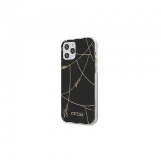 Guess tok iPhone 12 Pro Max készülékhez fekete/arany