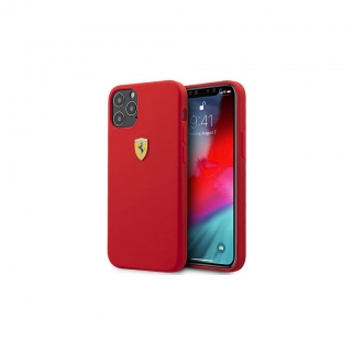 Ferrari szilikontok iPhone 12 Pro Max készülékre piros színben