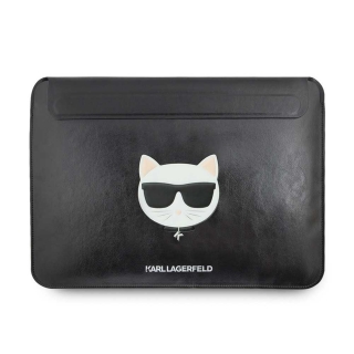 Karl Lagerfeld & Choupette 13" laptop táska fekete színben