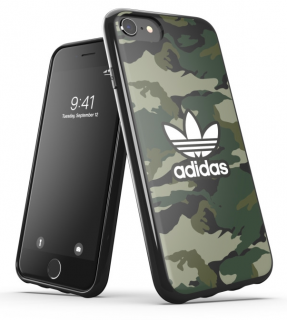 Adidas Original Camo tok, zöld, mintás iPhone 6 / 6s / 7 / 8 / SE (2020) készülé