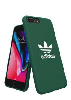 Adidas Original Moulded tok iPhone 6 Plus/ 6s Plus/ 7 Plus/ 8 Plus sötétzöld