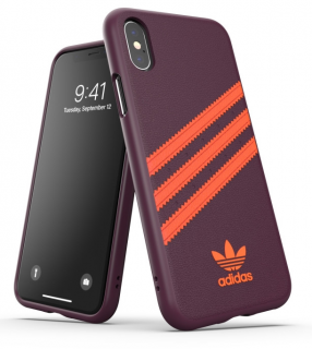 Adidas Original Gazelle tok iPhone X / Xs készülékre, bordó