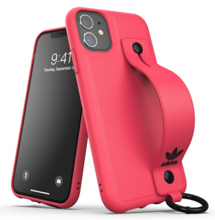 Adidas Original Csuklópántos tok iPhone 11 készülékre, rózsaszín