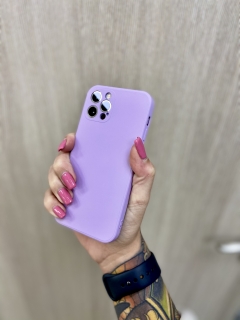 Prémium minőségű alap árkategóriás tok lila színben iPhone 12 Pro