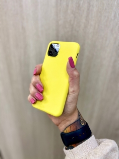 Prémium minőségű alap árkategóriás tok citrom színben iPhone 11 Pro