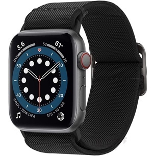 Spigen Lite Fit Apple Watch szövetszíj 38/40/41mm fekete