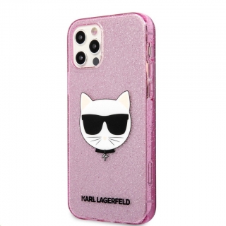 Karl Lagerfeld tok rózsaszín Apple Iphone 12/12 Pro készülékhez