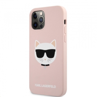 Karl Lagerfeld & Choupette tok iPhone 12 / 12Pro készülékre rózsaszín