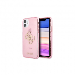 Guess hátlapi tok 4G rózsaszín, iPhone 11 készülékre