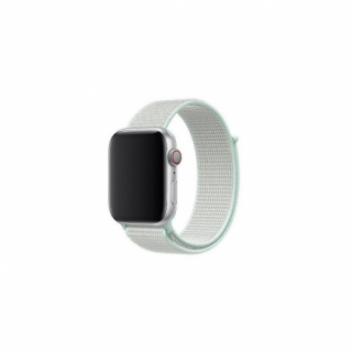 Apple Watch 42/44/45 mm menta színű utángyártott szőtt szíj